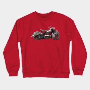 old motorcycle Crewneck Sweatshirt